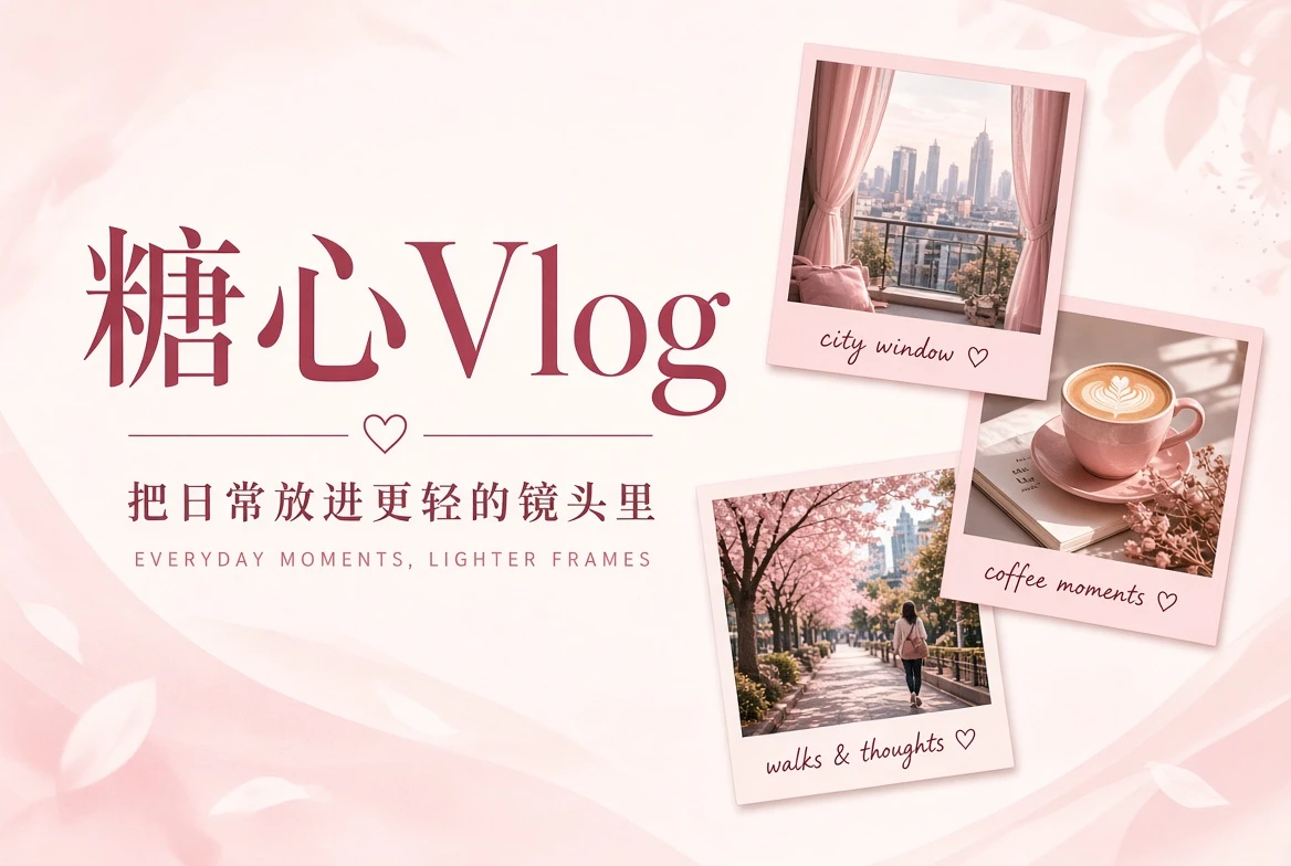 糖心Vlog生活影像品牌封面